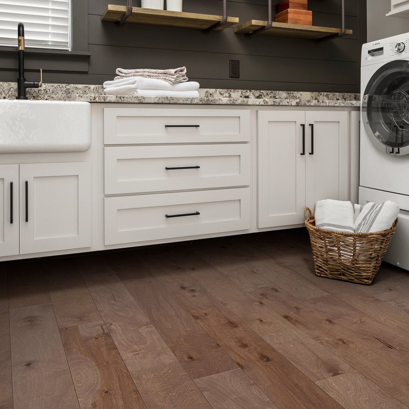 laundry room with hard floors - Carpet World of Martinsburg in WV